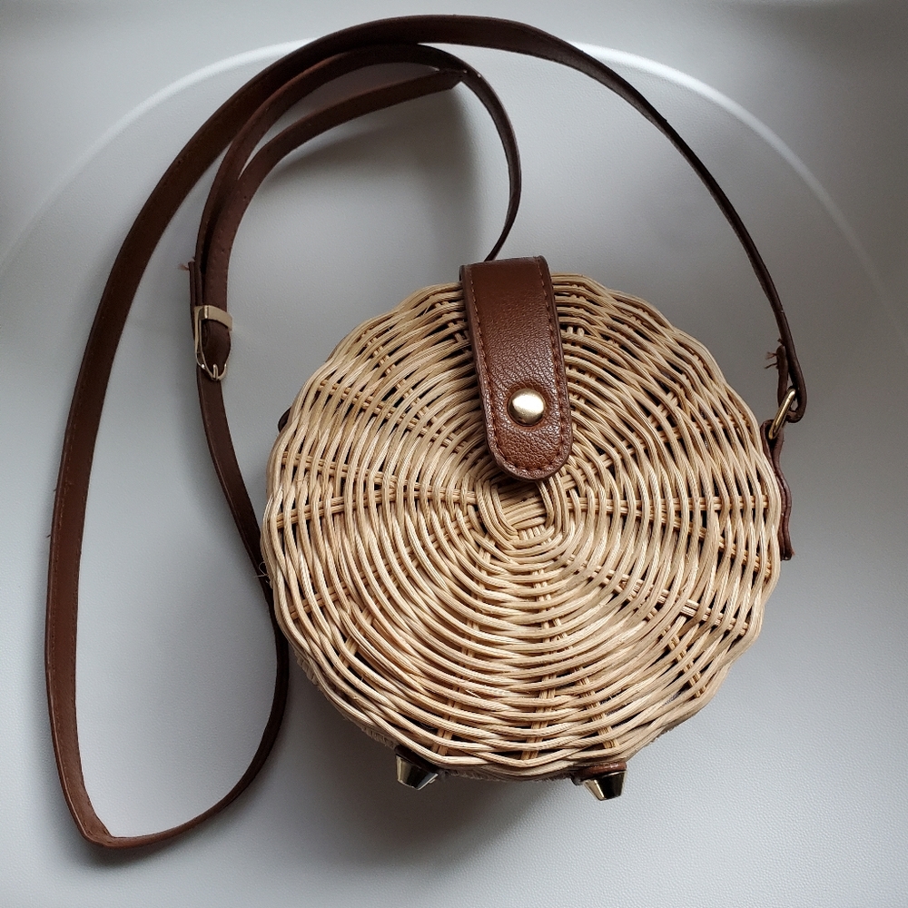 Straw Vacation Bag